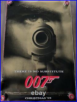 1995 James Bond Goldeneye Advance Double Sided Original Movie Poster 27x40