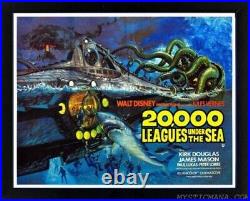 20000 Leagues Under the Sea Framed Movie Poster James Mason Kirk Douglas Peter