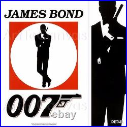 27Wx40H JAMES BOND 007 OFFICIAL MOVIE POSTER SEAN CONNERY CANVAS