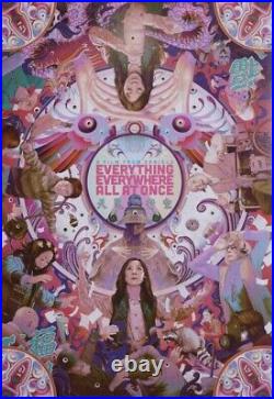 A24 Everything Everywhere All At Once Movie Art Print Poster James Jean SIGNED
