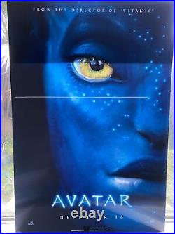 AVATAR LENTICULAR ORIG MOVIE THEATER POSTER JAMES CAMERON NEW MOVIE COMING 27x40