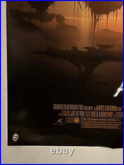 AVATAR Original One Sheet Movie Poster 2009 JAMES CAMERON