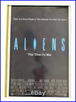 Aliens James Cameron Original one sheet movie poster Rolled 27x41