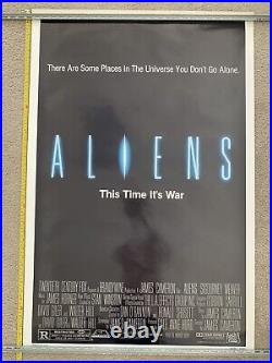 Aliens James Cameron Original one sheet movie poster Rolled 27x41