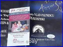 Angus Scrimm Subspecies Vlad Signed Autograph Original VHS Movie Poster JSA