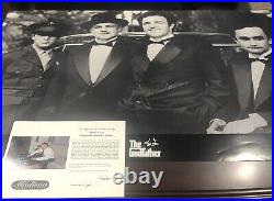 Autographed James Caan 24x33 Godfather Poster Certified Guaranteed To Pass
