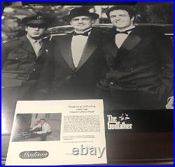 Autographed James Caan 24x33 Godfather Poster Certified Guaranteed To Pass