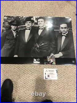 Autographed James Caan Godfather Poster 24x33 SSG certified signed