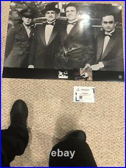 Autographed James Caan Godfather Poster 24x33 SSG certified signed