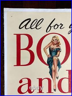 Body & Soul James Garfield B (1947) US One Sheet Movie Poster LB