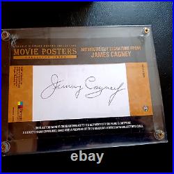 Breygent's Movie Posters Authentic Signature from James Cagney (Oklahoma Kid)