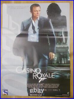 CASINO ROYALE 007 james bond 2006 daniel craig wow Rare Film Poster India ENG