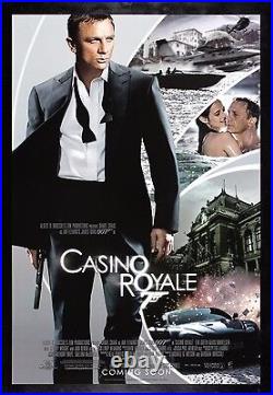 CASINO ROYALE? CineMasterpieces 1SH DS JAMES BOND 007 ORIGINAL MOVIE POSTER