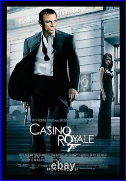 CASINO ROYALE? CineMasterpieces DS JAMES BOND 007 ORIGINAL MOVIE POSTER 2006