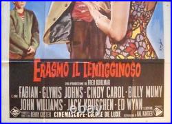DEAR BRIGITTE Italian 4F movie poster 55x79 JAMES STEWART BRIGITTE BARDOT 1965