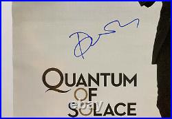 Daniel Craig Signed 007 James Bond 27 x 40 Movie Poster autographed BAS COA