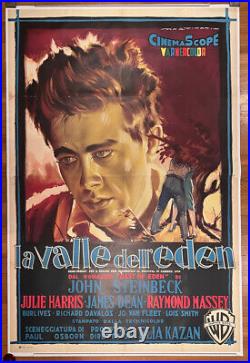 EAST OF EDEN (1955) 30931 Movie Poster (79x55) Italian James Dean Julie Harri
