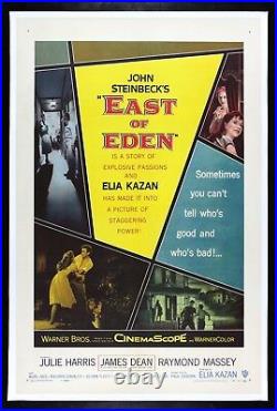 EAST OF EDEN? CineMasterpieces 1955 ORIGINAL MOVIE POSTER JAMES DEAN