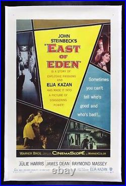 EAST OF EDEN? CineMasterpieces VINTAGE ORIGINAL MOVIE POSTER 1955 JAMES DEAN