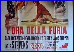 FIRECREEK Italian 4F movie poster 55x79 JAMES STEWART HENRY FONDA 1968 CASARO