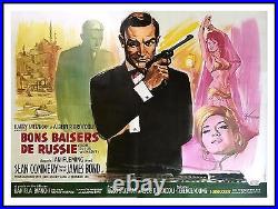 FROM RUSSIA WITH LOVE? CineMasterpieces 1963 FRANCE MOVIE POSTER JAMES BOND