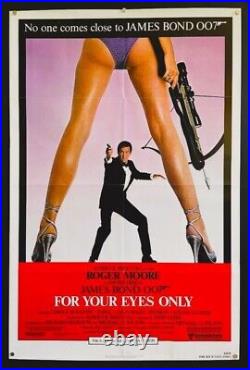 For Your Eyes Only Movie Poster Roger Moore James Bond 1981 Hollywood Posters