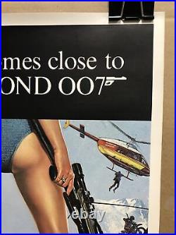 For Your Eyes Only ORIGINAL MOVIE INT'L Insert 14x36 James BOND 007 1981