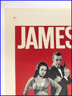 From Russia With Love (1964) Original 27x 41.5 Movie Poster (James Bond)