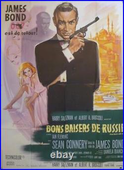 From Russia With Love James Bond 007 Reissue Large French Movie Poster