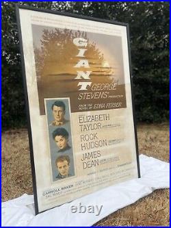 GIANT original movie poster, James Dean, 1950s - #20240312S