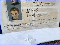 GIANT original movie poster, James Dean, 1950s - #20240312S