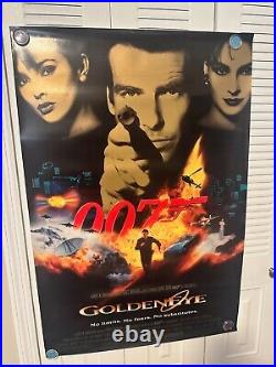 GOLDENEYE JAMES BOND 007 (1995) Original Authentic Movie Poster S/S 27x40