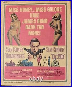 Goldfinger James Bond Movie Poster 1966 (66/297)
