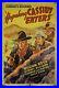 HOPALONG CASSIDY ENTERS Movie Poster (VG+) ROLLED One Sheet 1940s William Boyd