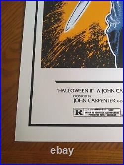 Halloween 2 James Rheem Davis Sold Out Limited Edition Of Only 66 Screenprint