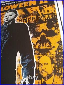 Halloween 2 James Rheem Davis Sold Out Limited Edition Of Only 66 Screenprint