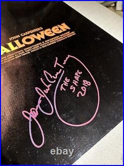 Halloween Michael Myers James Jude Signed Movie Print Poster Mondo Kevin Wilson