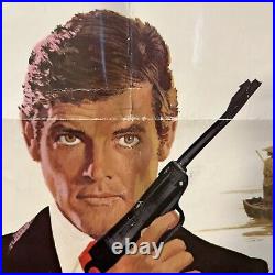 JAMES BOND 007 THE MAN WITH THE GOLDEN GUN Original One Sheet Movie Poster 1974
