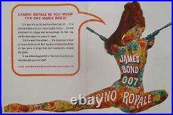 JAMES BOND CASINO ROYALE 1967 US Press movie poster ROBERT McGINNIS