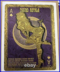 JAMES BOND Poster Movie Casino Royale Signed # Print of 350 O'DANIEL CASTRO