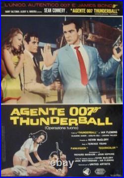 JAMES BOND THUNDERBALL Italian fotobusta movie poster 12 SEAN CONNERY 1965