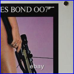 James Bond 007 For Your Eyes Only 1981 Single Sided Movie Poster 30 x 40