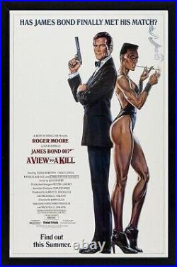 James Bond Custom Framed Movie Poster