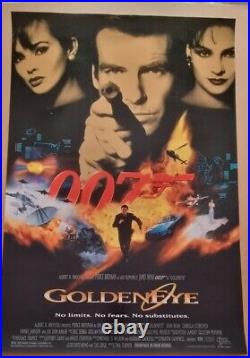 James Bond Goldeneye Movie Poster Original 40x27 SS