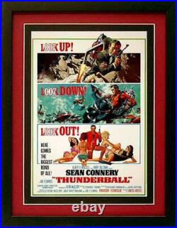 James Bond Thunderball Movie Poster Finest Quality