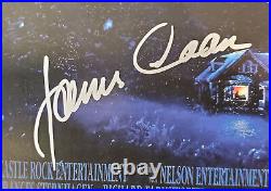 James Caan Autographed 12x18 Misery Movie Poster Beckett Bas Stock #192596