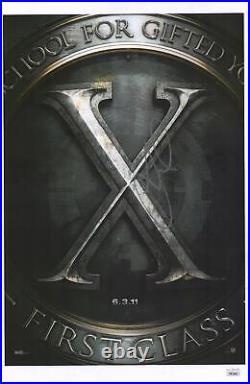 James McAvoy Autographed 12 x 18 X-Men First Class Movie Poster JSA