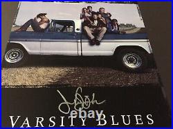 James Van Der Beek Signed Varsity Blues 11X17 Movie Poster Schwartz