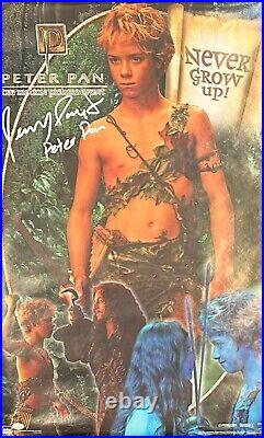 Jeremy Sumpter autographed signed inscribed Peter Pan movie poster JSA COA