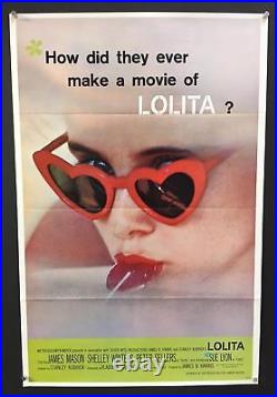 Lolita 1962 Movie Poster James Mason Shelley Winters Hollywood Posters